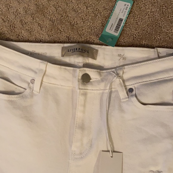 NWT Liverpool White Jeans - Picture 5 of 6